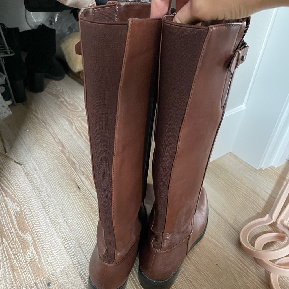Blondo Chestnut Riding Boots